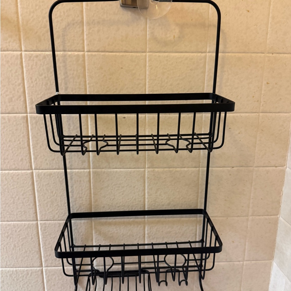 Black Shower Caddy
